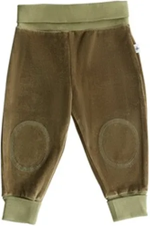 Leela COTTON Sweathose Baby Nickyhose grün 74/80