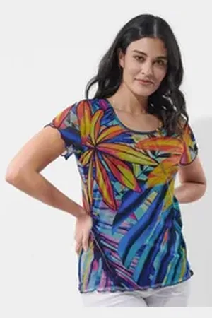 ALBA MODA Strandshirt Shirt weiß 44