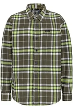 Garcia JEANS Langarmhemd grün 164/170