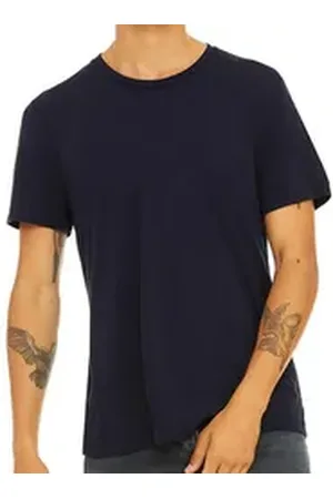 Bella + Canvas Rundhalsshirt Triblend Crew Neck T-Shirt / Meliert M