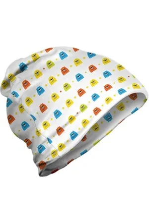 Abakuhaus Beanie Wandern im Freien Kindergarten Childish Lustige Augen Monster bunt