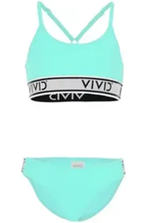 VIVID Triangel-Bikini Mädchen-Bikini (1-St) blau 104