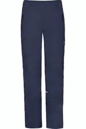Bergson Regenhose NALLE COMFORT Kinder (Über) Regenhose, elastischer Bund, 12000 mm Wassersäule, Net blau 140