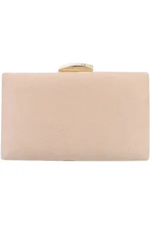 Ital-Design Schultertasche Kleine, Damentasche clutch schultertasche in Apricot orange