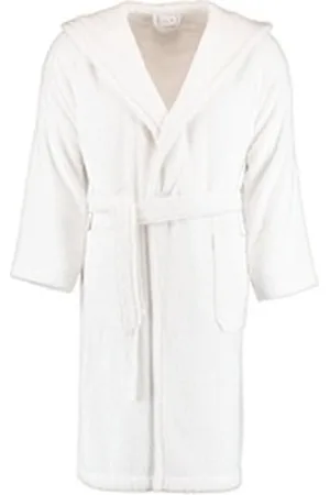 Möve Unisex-Bademantel Superwuschel Kapuze Frottier, Kapuze, 100% Baumwolle weiß XS