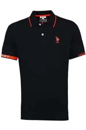U.S. Polo Assn. U.S. Polo Assn Poloshirt Shirt Poloshirt CAAD (1-tlg., 1) schwarz 3XL