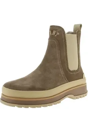 GANT Damen Fashion Boots Schlupfstiefel braun 40 EU