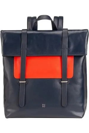 Dudu Rucksack, Leder blau