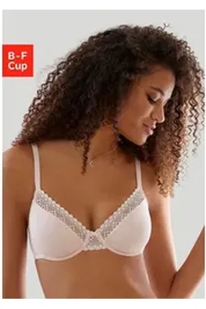 Lascana Bügel-BH aus Bio-Baumwolle beige 80