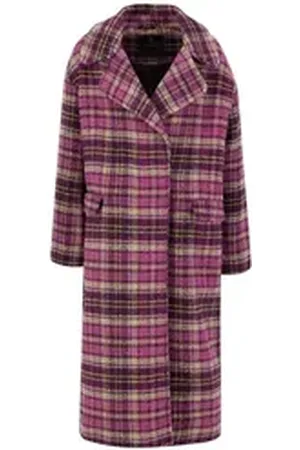 Herrlicher Wintermantel Damen Mantel mit Wolle MYRTLE (1-tlg) rosa XS