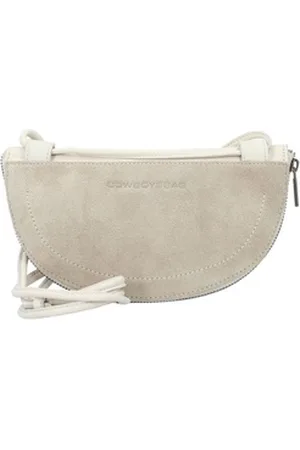 Cowboysbag Umhängetasche Waning Moon, Leder beige