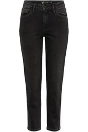 Y.A.S 5-Pocket-Jeans Damen Jeans YAZEO ANKLE Cropped (1-tlg) grau 29/32