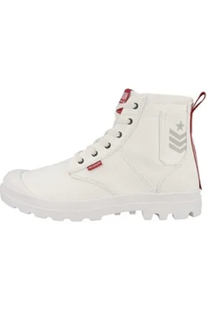 Palladium Pampa Hi Army Unisex Erwachsene Stiefelette weiß 36 EU