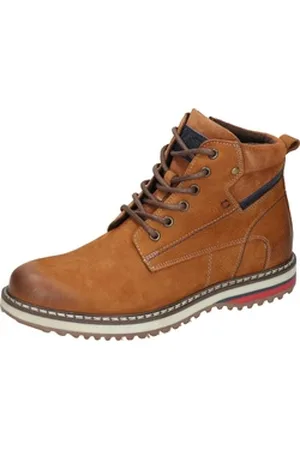 Manitu Stiefel Winterstiefel aus Veloursleder braun 43 EU