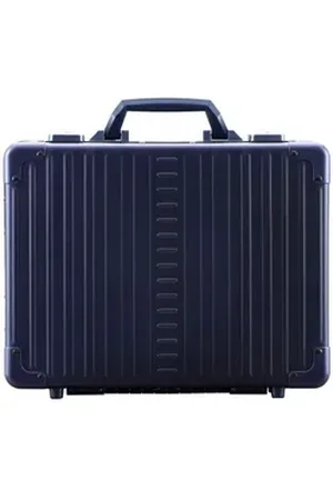 Aleon Aktentasche Attache, Aluminium blau