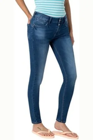 Timezone Skinny-fit-Jeans TIGHT SANYATZ mit Stretch blau 29W / 30L