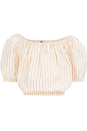 WE Fashion Blusentop weiß 146/152