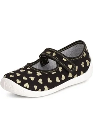 Ladeheid Kinder Mädchen Jungen Hausschuhe LARW007 Hausschuh schwarz 26 EU