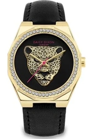 Daisy Dixon DAISY DIXON Mechanische Uhr ALESSANDRA Damenarmbanduhr schwarz