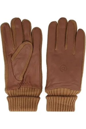 Bugatti Lederhandschuhe braun M