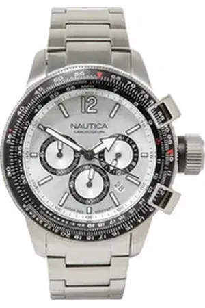 Nautica Quarzuhr Pacific Beach NAPBFCF04 silberfarben