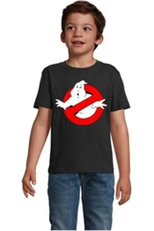 Blondie & Brownie T-Shirt Kinder Jungen & Mädchen Ghostbusters Ghost Geister Geisterjäger in vielen Farben schwarz 96/104