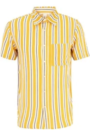Aeropostale Kurzarmhemd (1-tlg) gelb|rot S