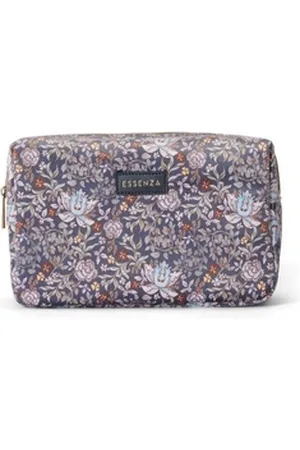 Essenza Kulturbeutel Pepper Ophelia (1-tlg), mit Blumenprint blau