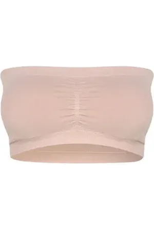 MAGIC Bodyfashion Bandeau-BH (1-tlg) Drapiert/gerafft rosa S