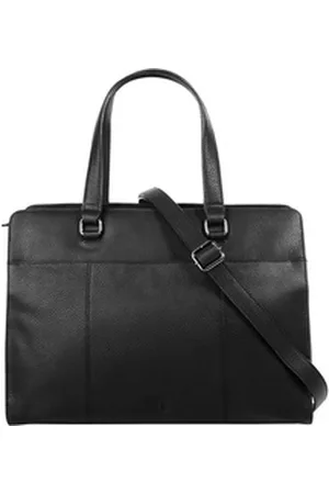 Bodenschatz Shopper, echt Leder schwarz