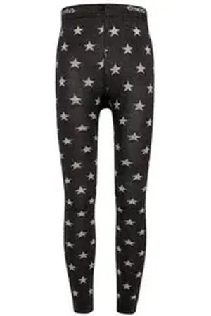 Ewers Strickstrumpfleggings Legging Sterne grau 152-164