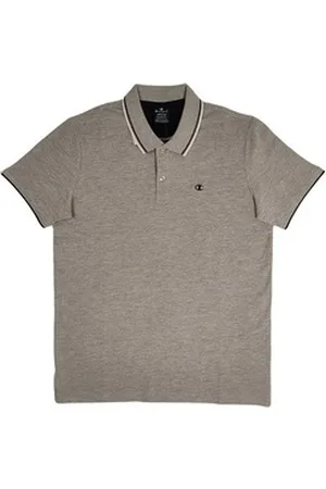 Champion Poloshirt Herren Polo 217496 EM006 OXGM NNY WHT NNY Grau grau S