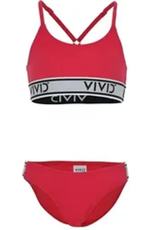 VIVID Triangel-Bikini Mädchen-Bikini (1-St) rot 104