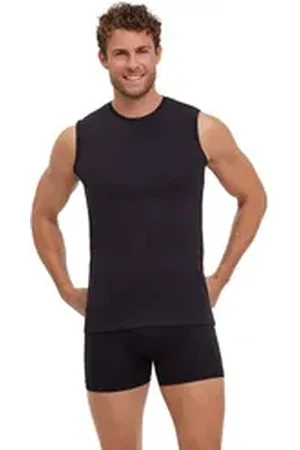 Falke Tanktop 2-Pack (2-tlg) Softe Baumwolle mit Elasthan schwarz XL