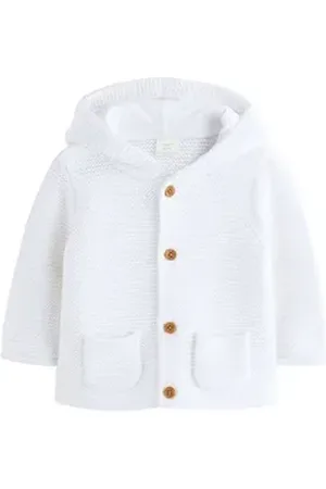 Next Strickjacke Baby-Strickjacke (1-tlg) weiß 68-74 (6-9 Mon.)