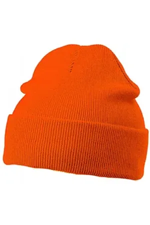 Myrtle Beach Bommelmütze Knitted Cap / Doppelt gestrickt