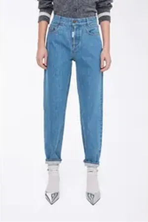 Ball Bequeme Jeans BAPAOLO JEANS modische Damenjeans im 5-Pocket-Style blau W32/34