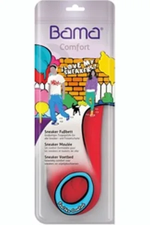 Bama Group Fußbetteinlage Sneaker Fußbett - Superweiches Tragegefühl für alle Sneaker 35/36