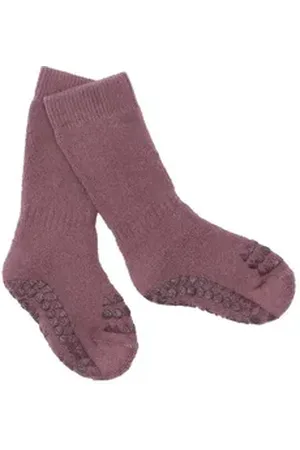 GoBabyGo ABS-Socken Kinder Stoppersocken - Rutschfeste Baby Krabbel Socken Gummi Noppen Gr. 23-26 (2-3 Jahre)