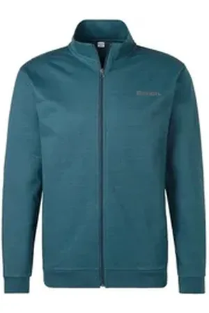 Bench Sweatjacke mit seitlichen Eingrifftaschen, aus leichter und bequemer Sweatware blau 48/50 (M)