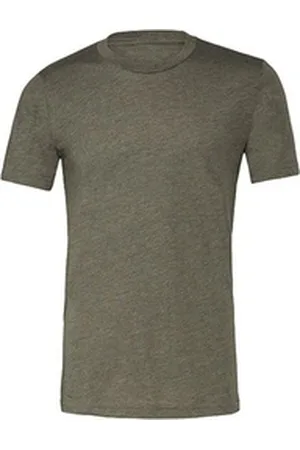 Bella + Canvas Rundhalsshirt Herren Heather CVC Short Sleeve Tee XL