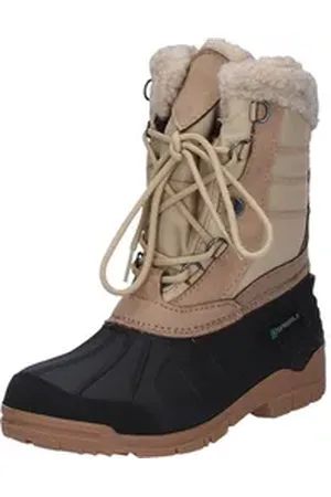 Spirale Nora Winterstiefel Tina beige gefüttert Gummistiefel braun 40