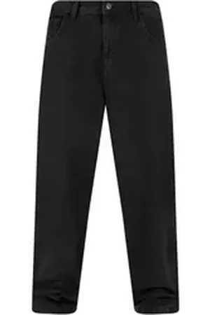 DEF Bequeme Jeans Herren Tapered Loose Fit Denim (1-tlg) schwarz 36