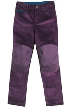 FINKID Outdoorhose Kuusi Cordhose mit Kniebesatz schmal eggplant 140/150 Gr.140/150