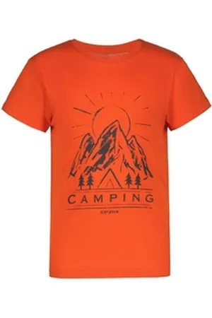 Icepeak T-Shirt K T-SHIRT LEADVILLE (1-tlg) orange 152