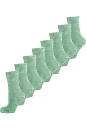 Nur Die Freizeitsocken Supersoft Socke 2.0 (8-Paar) socken strumpf strümpfe grün 39-42
