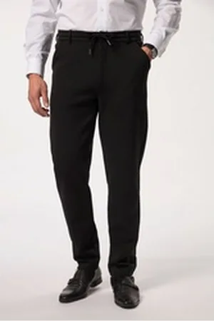 JP 1880 Anzughose JP 1880 Jersey-Hose Schlupfbundhose Chino Business schwarz 4XL