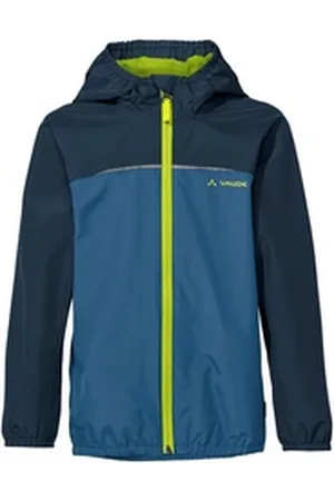 Vaude Outdoorjacke Kids Turaco Jacket III (1-St) leichte Kinder Regenjacke zum "Immerdabeihaben" blau 110/116