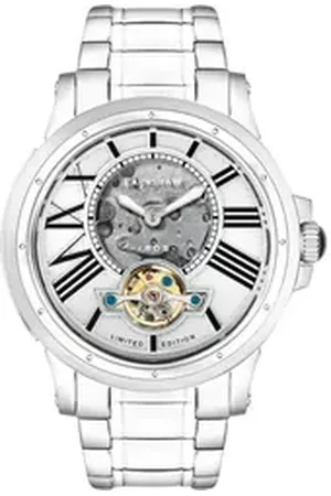 THOMAS EARNSHAW Automatikuhr ES-8244-11 Bertha Open Heart Skeleton Herrenuhr 42mm ES-8244-11 Bertha Open Heart Skeleton Herrenuhr 42mm