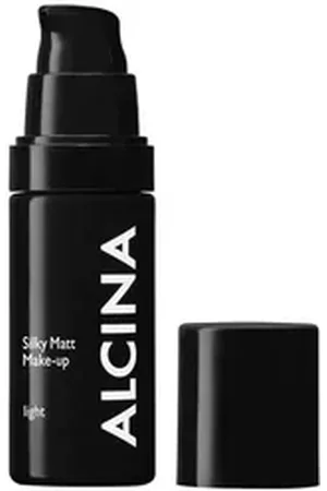 ALCINA Make-up Silky Matt light Make up für ebenmäßigen Teint 30 ml, verfeinert das Hautbild, sorgt für einen samtig-matten Teint